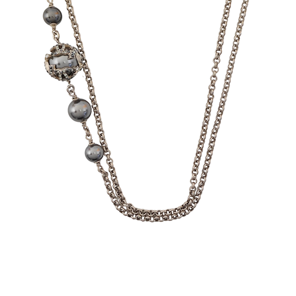 Metal Silver Necklace