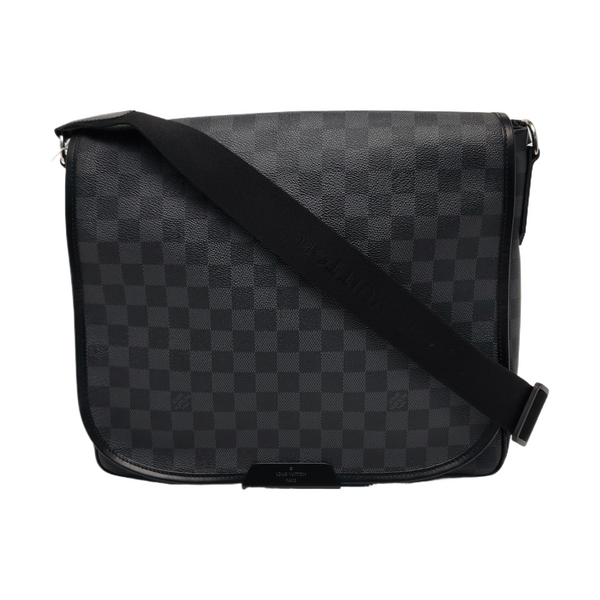 DANIEL Damier Graphite Coated Canvas Gray