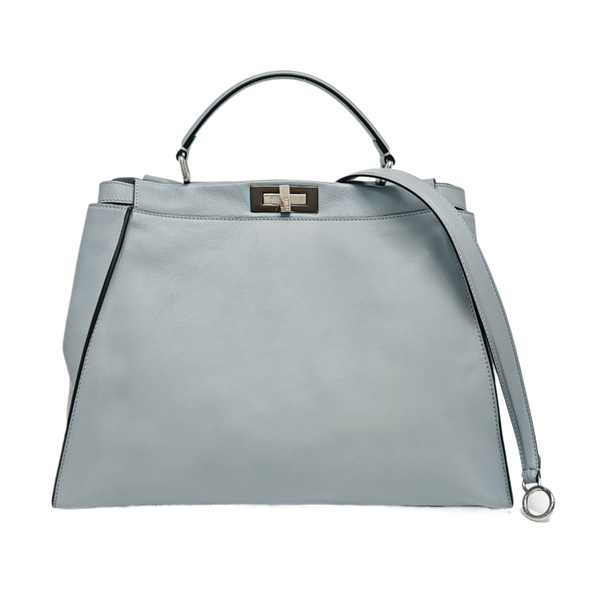 Peekaboo Large Leather Blue