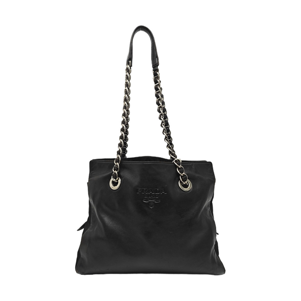Calfskin Tote Bag Black
