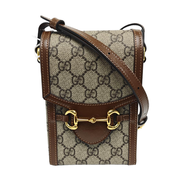 Horsebit 1955 Mini Coated Canvas Beige