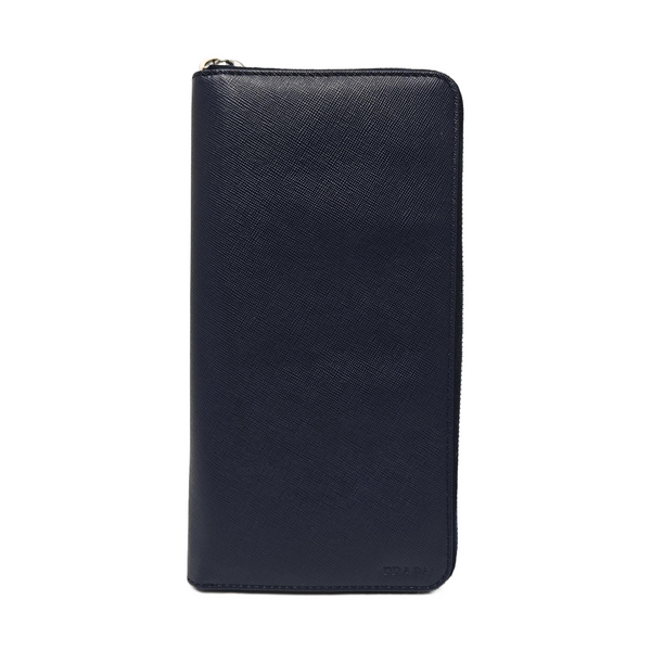 Saffiano Calfskin Wallet Blue