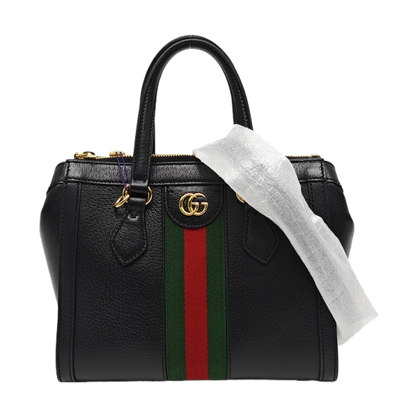 Ophidia Small Calfskin Black
