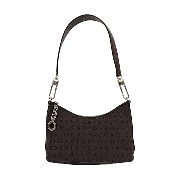 LOGO MANIA Canvas Brown