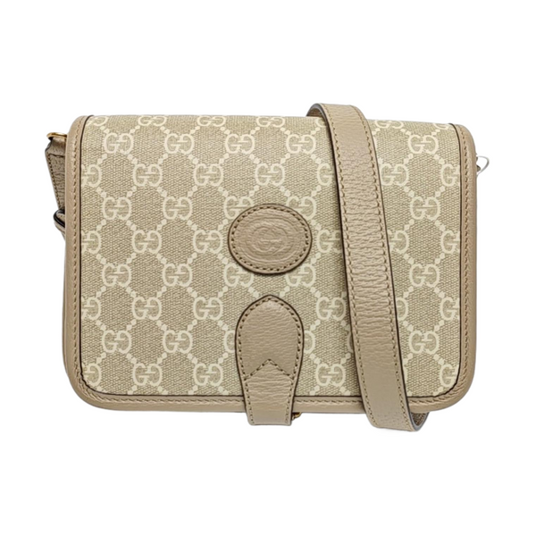 Retro Monogram Coated Canvas Beige