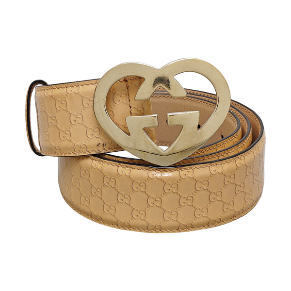 Leather Belt Pink