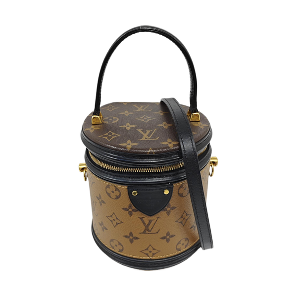 CANNES PM Monogram Coated Canvas Brown