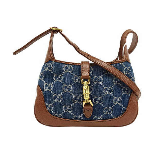 Jackie 1961 Mini Monogram Denim Blue