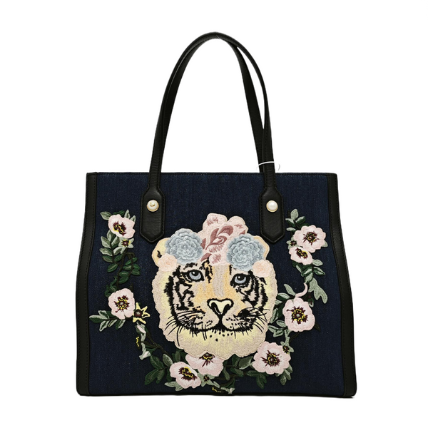 Canvas Tote Bag Blue