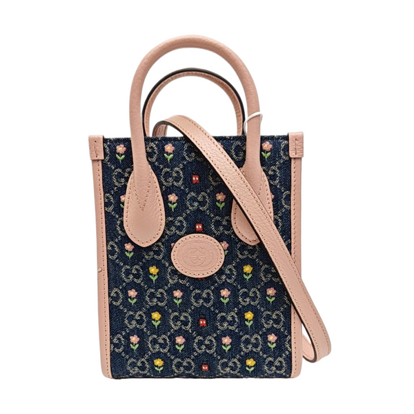 Retro Mini Monogram Denim Blue
