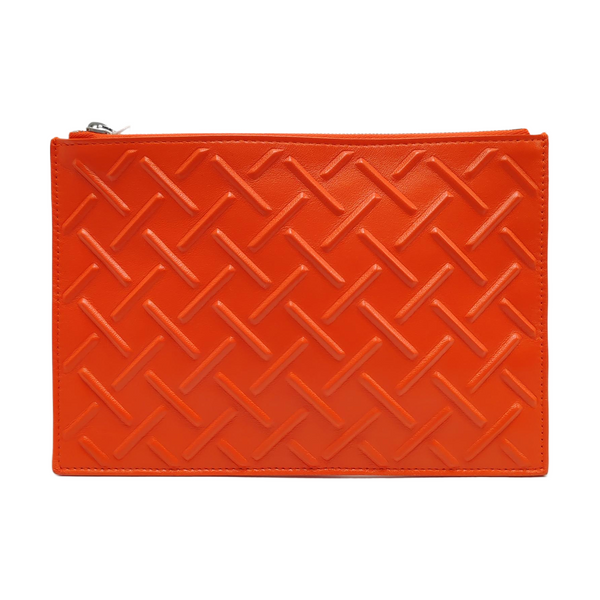 Lambskin Clutch Red