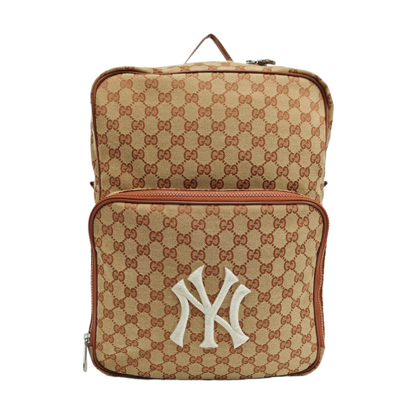 GUCCI X MLB Medium Monogram Canvas Brown