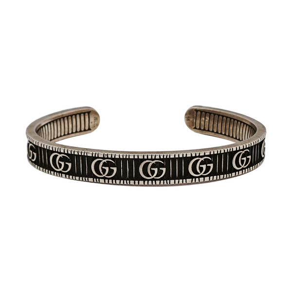 GG Running 925 Sterling Silver Bangle