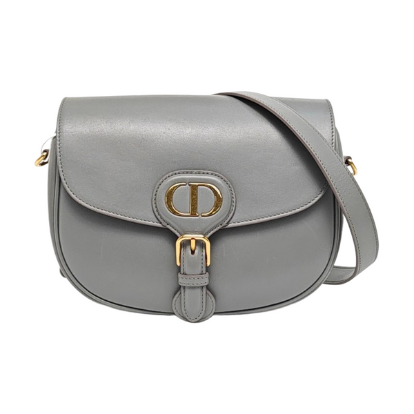 Authenticated pre-owned Bobby Medium Calfskin Grey - Shoulder Bag at Looply