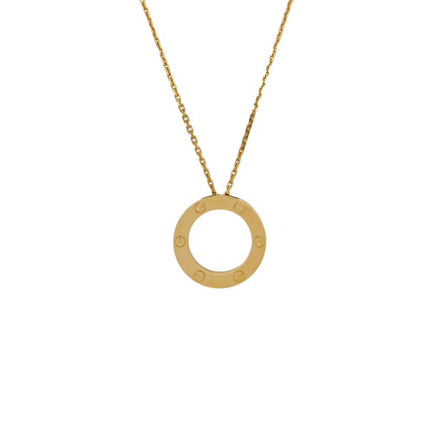LOVE 18k Rose Gold Necklace