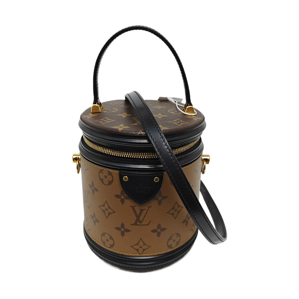 CANNES PM Monogram Coated Canvas Brown