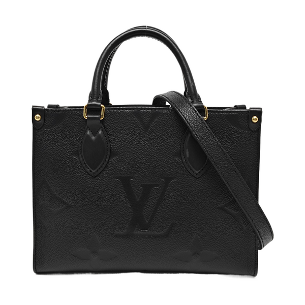 ONTHEGO PM Monogram Calfskin Black
