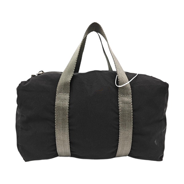 Fabric Top Handle Bag Black