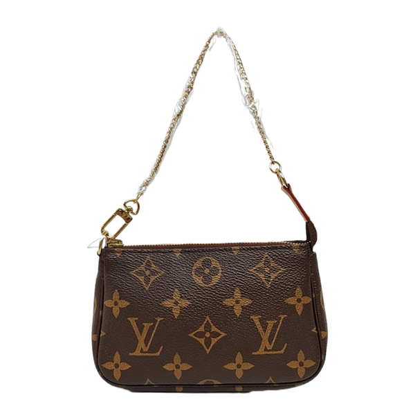 ACCESSOIRES Mini Monogram Coated Canvas Brown