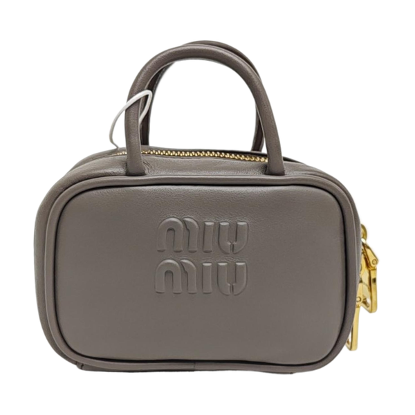 Beau Mini Calfskin Gray