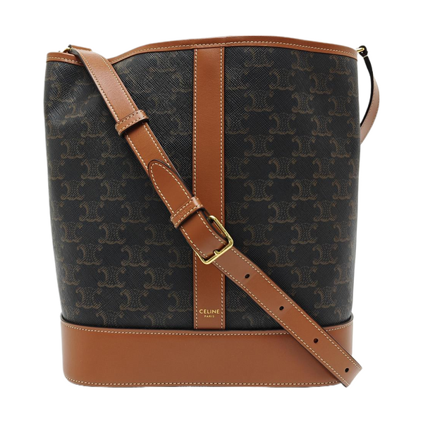 TRIOMPHE CANVAS Medium Coated Canvas Brown