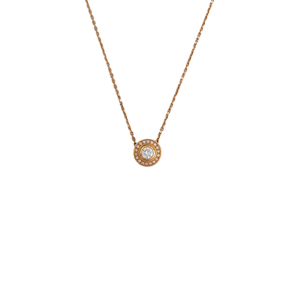 CARTIER D'AMOUR 18k Rose Gold Necklace