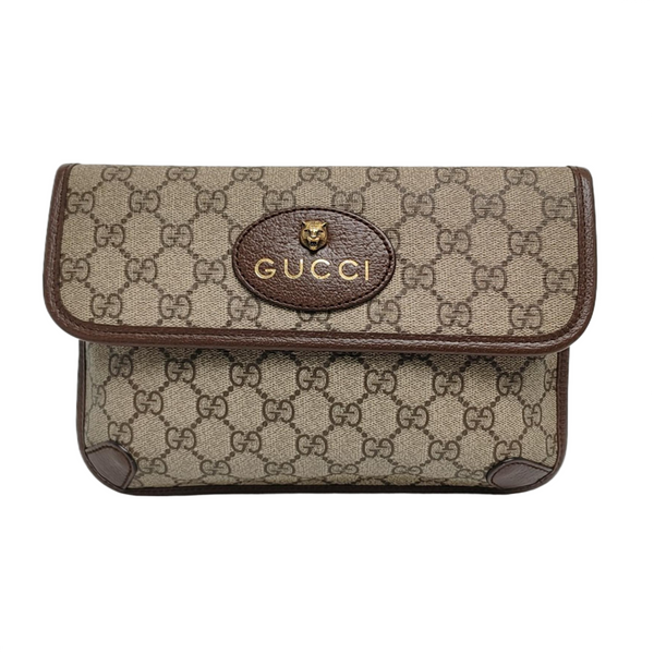 Neo Vintage Monogram Coated Canvas Beige