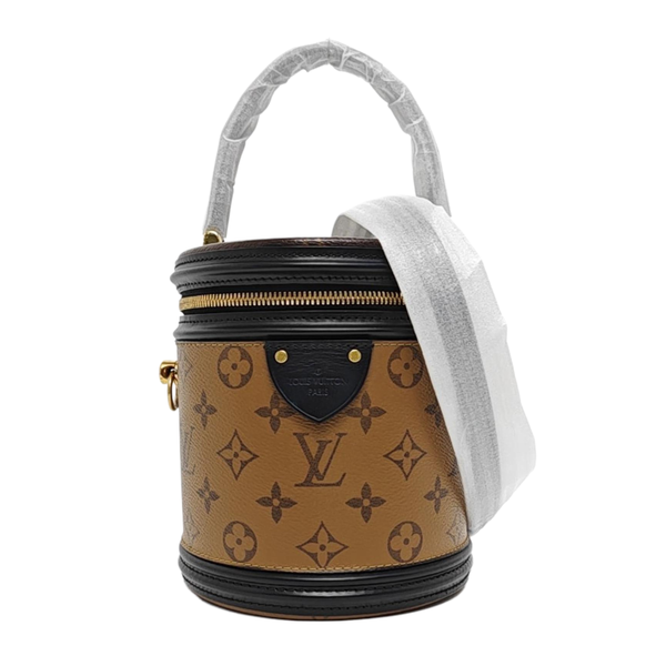 CANNES PM Monogram Coated Canvas Brown