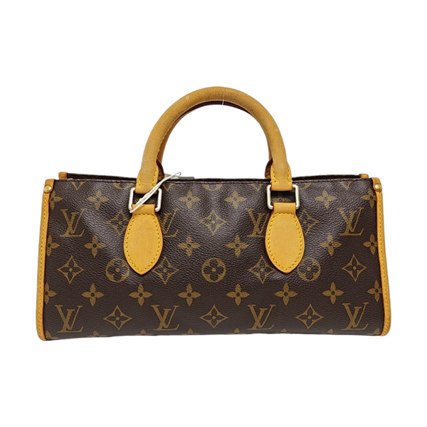 POPINCOURT Monogram Coated Canvas Brown