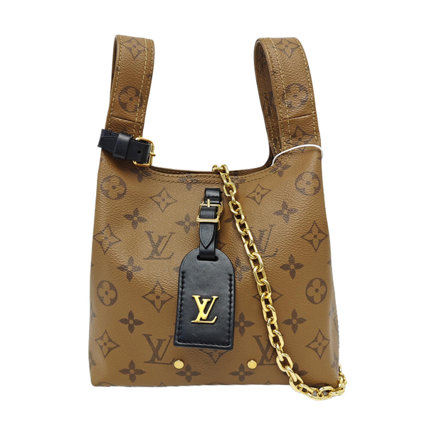 ATLANTIS PM Monogram Coated Canvas Brown