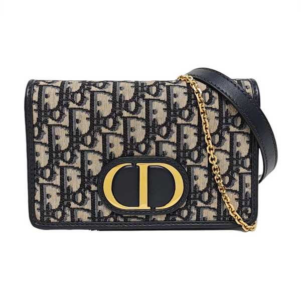 30 Montaigne Lona Monogram Azul