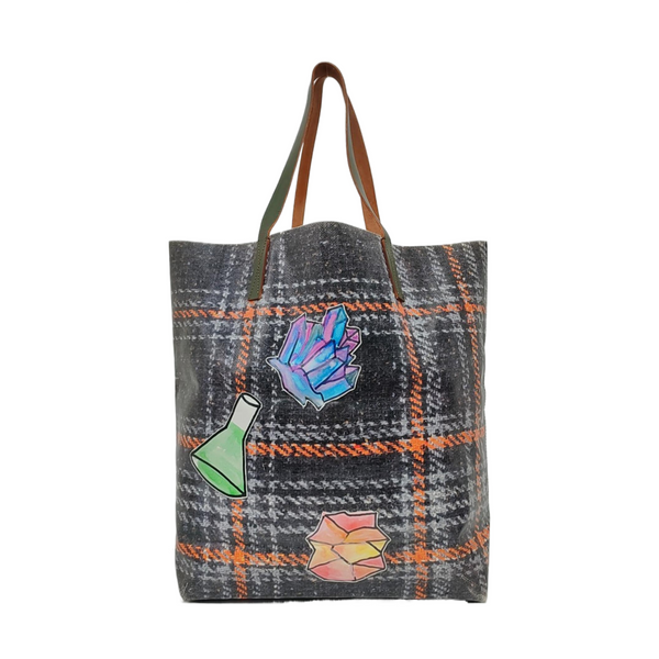 Special Material Tote Bag Multicolor