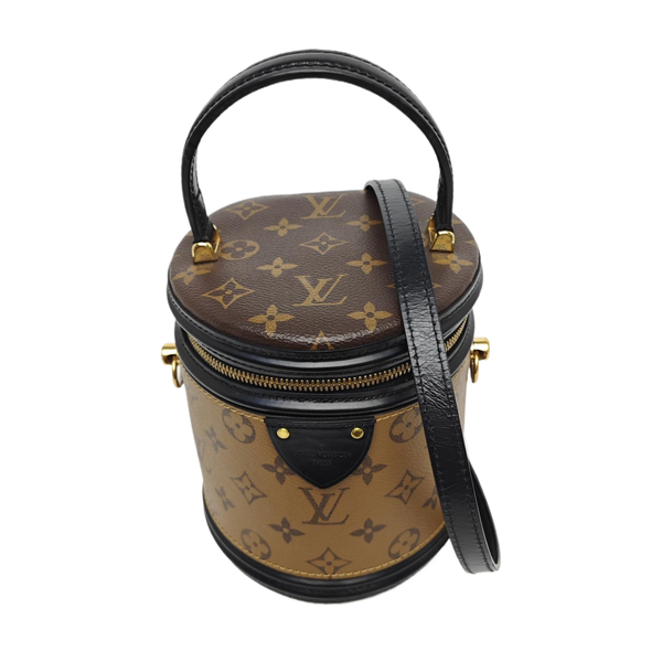 CANNES PM Monogram Coated Canvas Brown