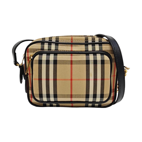 Canvas Shoulder Bag Beige