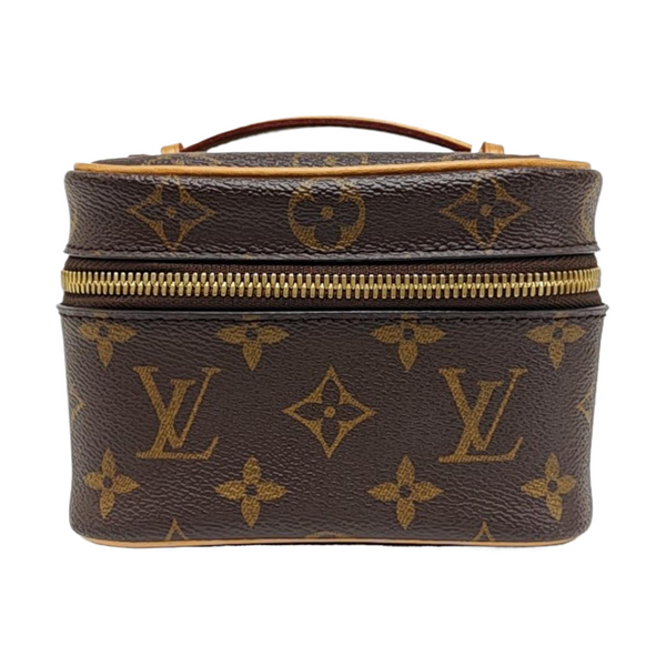 NICE Super Mini Monogram Coated Canvas Brown