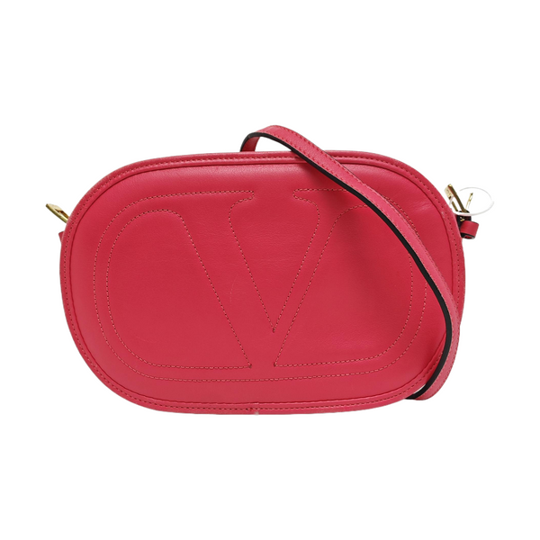 Vlogo Signatur Quilted Calfskin Red