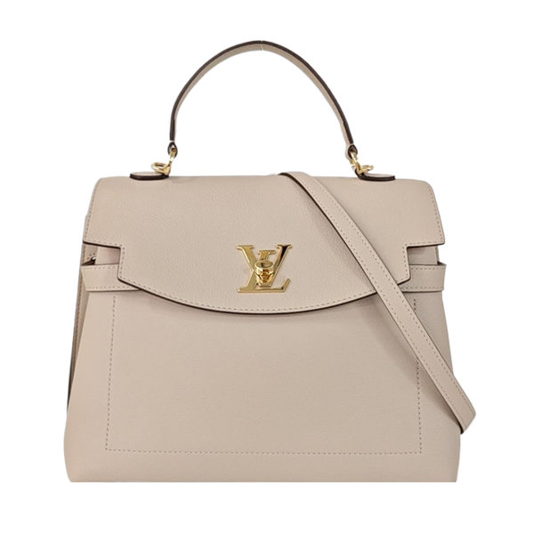 Calfskin Shoulder Bag Beige