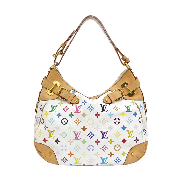 LV × TM GRETA Monogram Coated Canvas White