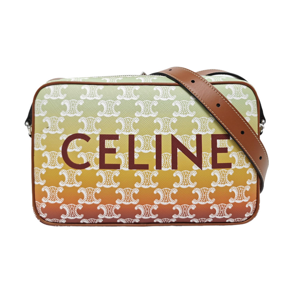 Coated Canvas Crossbody Bag Medium Multicolor