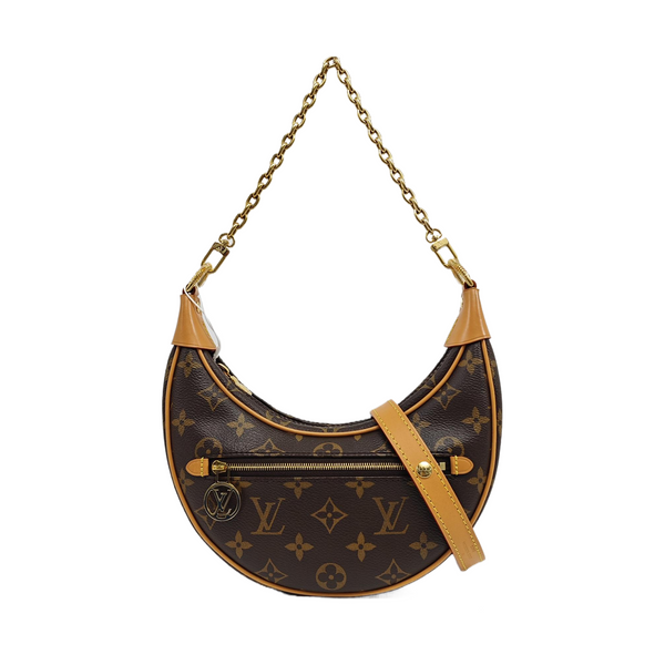 LOOP Monogram Coated Canvas Brown