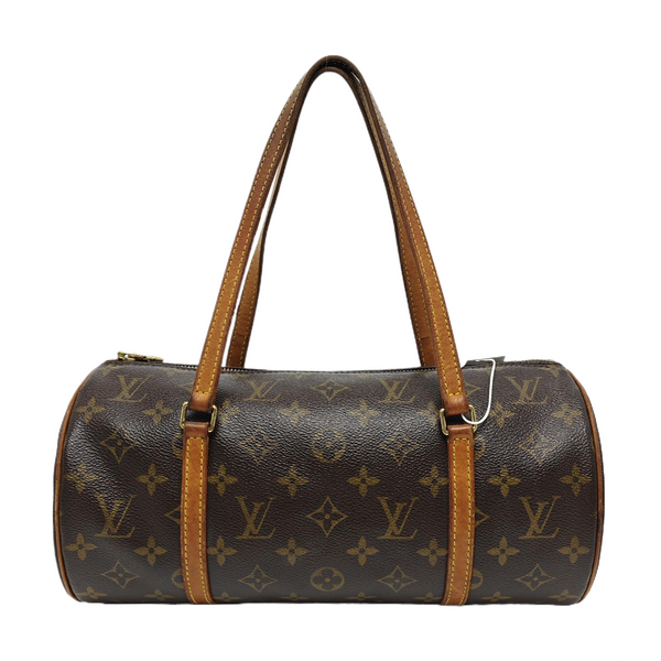 PAPILLON 30 Monogram Coated Canvas Brown