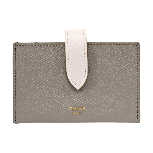 STRAP Calfskin Gray Wallet