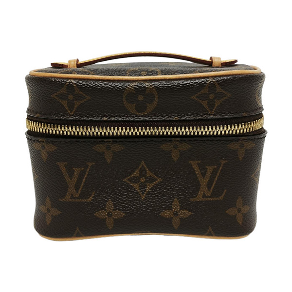 NICE Super Mini Monogram Coated Canvas Brown