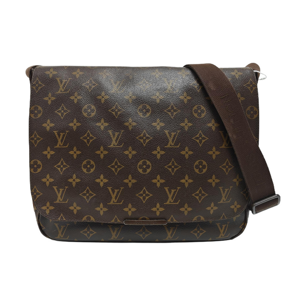 VINTAGE BEAUBOURG Monogram Coated Canvas Brown