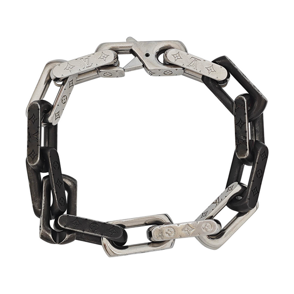 MONOGRAM CHAIN Metal Silver Bracelet