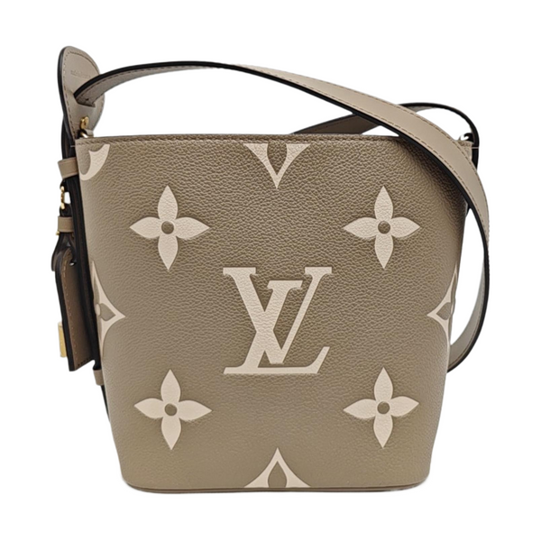 ALL IN BB Monogram Calfskin Gray