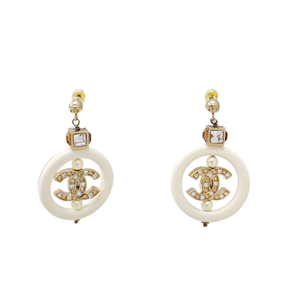 Metal Gold Stud Earrings