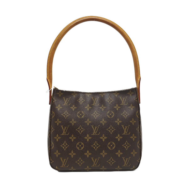 LOOPING MM Monogram Coated Canvas Brown