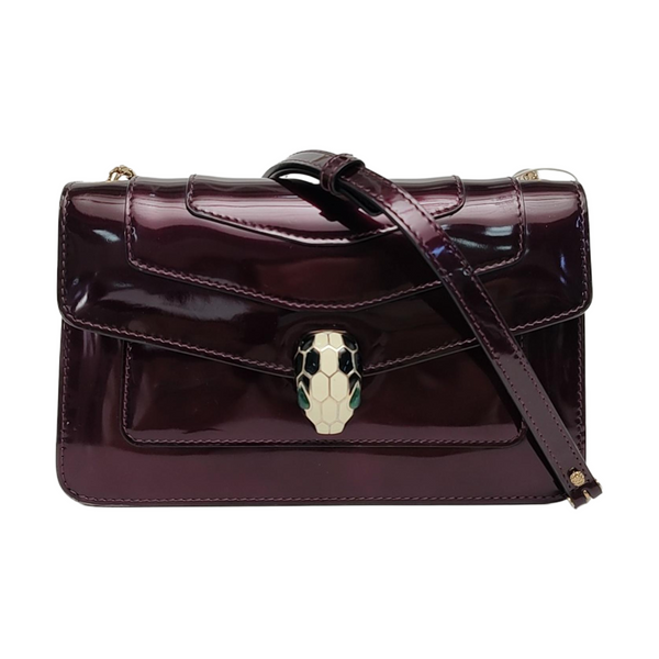 SERPENTI FOREVER Small Calfskin Purple
