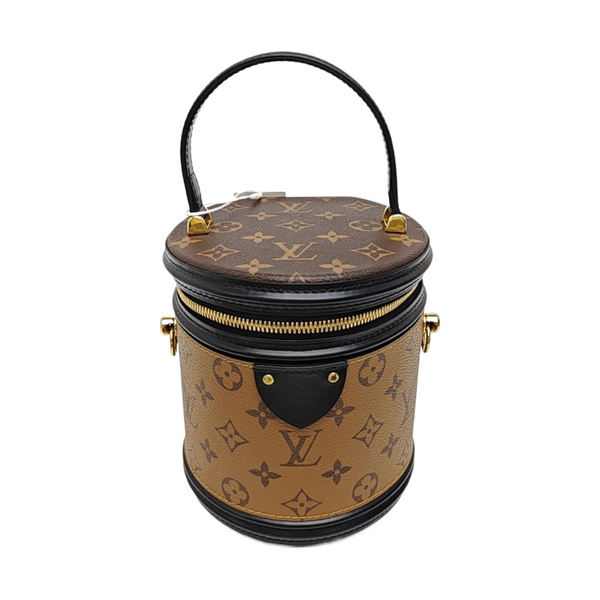 CANNES PM Monogram Coated Canvas Brown